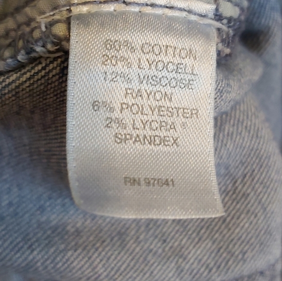 J. JILL | Women's Straight Leg Crops Denim Jeans Blue Size 4 - Picture 13 of 13